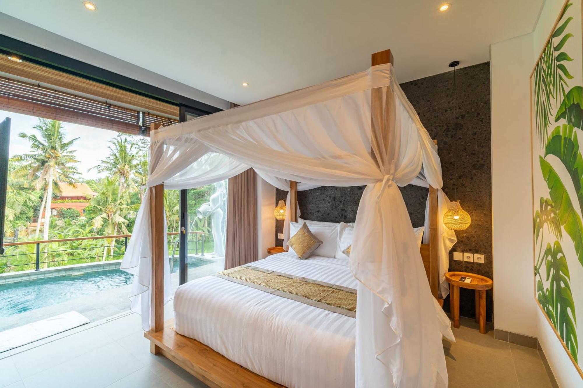 D'Macho Villas Ubud Exterior foto